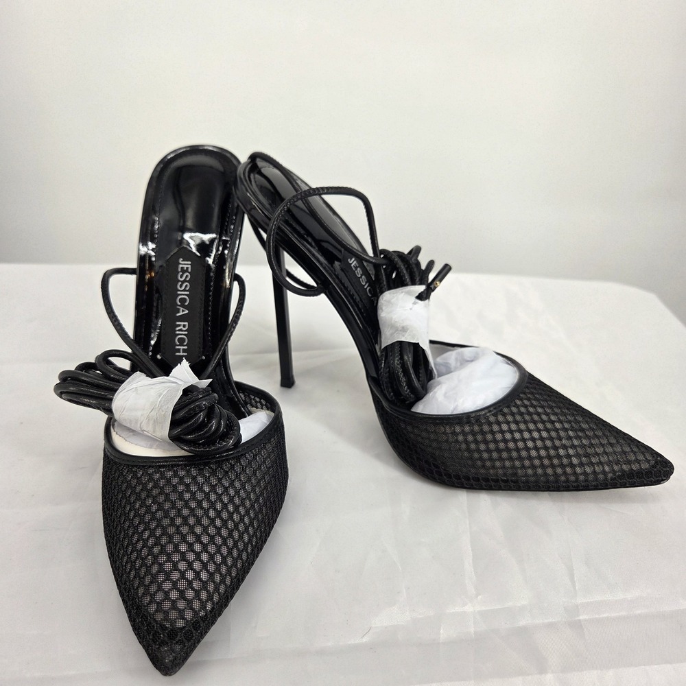Jessica Rich Exotic Stilettos 8 Black